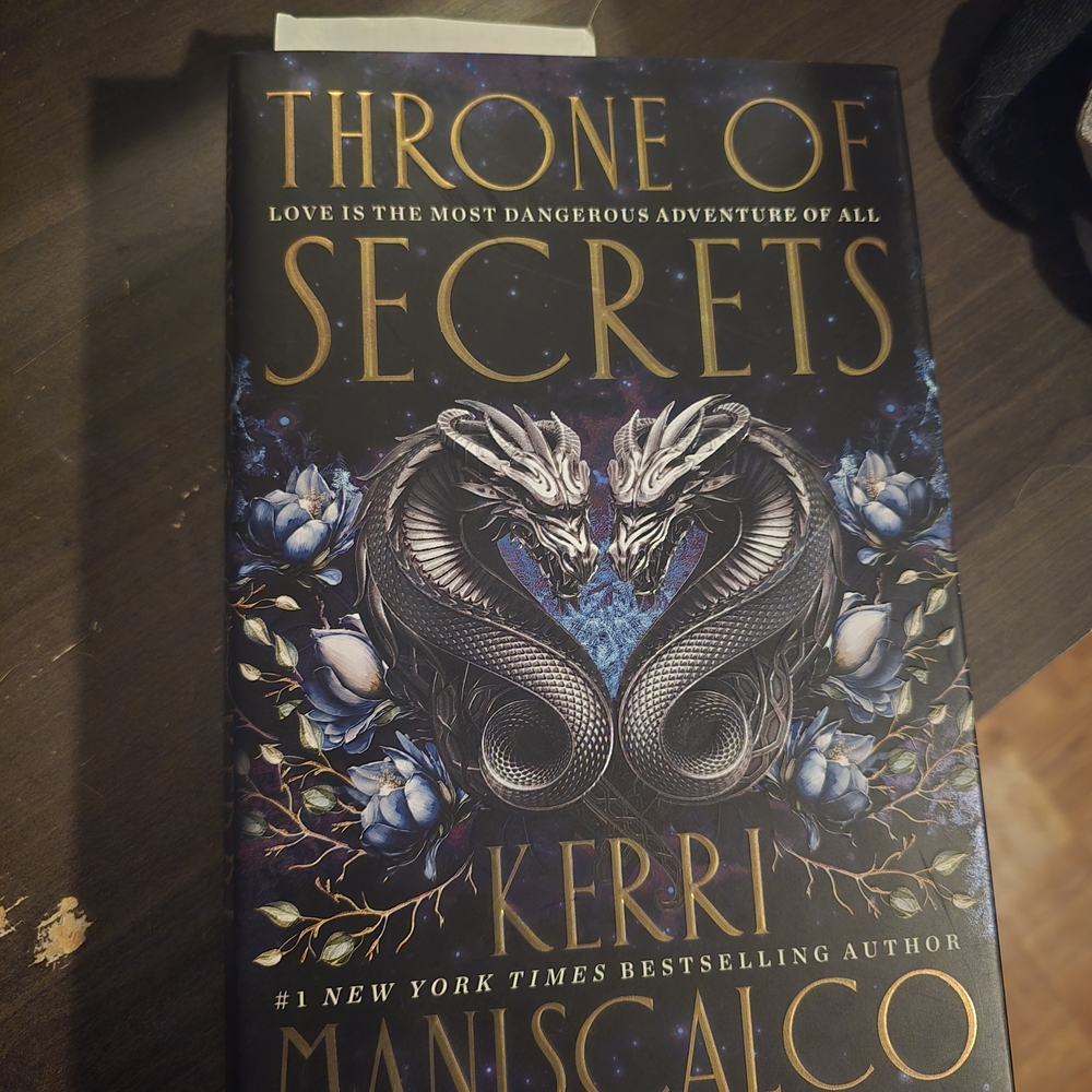 Throne of Secrets Hardcover Book